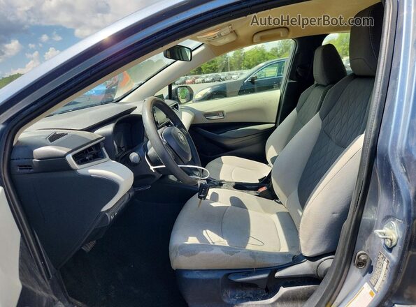JTDEPRAE1LJ069617 2020 TOYOTA COROLLA Blue Widok wnętrza z przodu