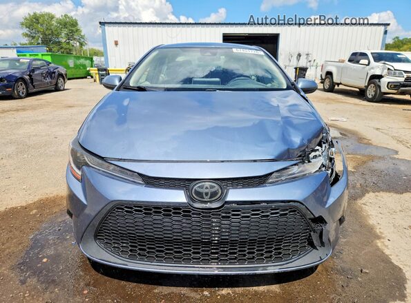 JTDEPRAE1LJ069617 2020 TOYOTA COROLLA Blue Widok z przodu