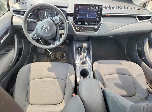 JTDEPRAE1LJ096414 2020 TOYOTA COROLLA Blue Dashboard view