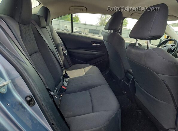 JTDEPRAE1LJ096414 2020 TOYOTA COROLLA Blue Rear seats view