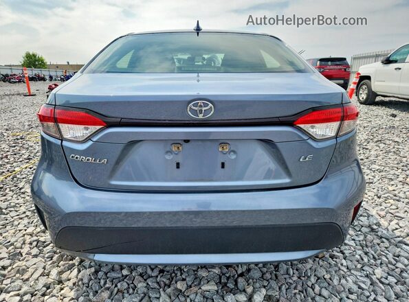 JTDEPRAE1LJ096414 2020 TOYOTA COROLLA Blue Rear view