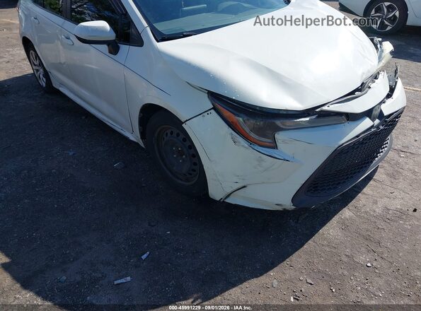 JTDEPRAE2LJ080996 2020 TOYOTA COROLLA White წინა ხედი