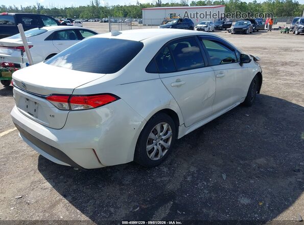 JTDEPRAE2LJ080996 2020 TOYOTA COROLLA White უკანა მარჯვენა
