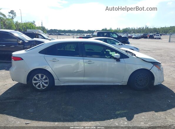 JTDEPRAE2LJ080996 2020 TOYOTA COROLLA White უკანა სალონის ხედი