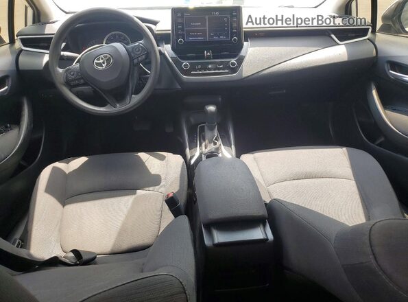 JTDEPRAE2LJ092047 2020 TOYOTA COROLLA White Առջևի վահանակի տեսք