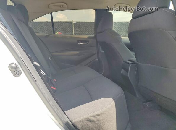 JTDEPRAE2LJ092047 2020 TOYOTA COROLLA White Հետևի նստատեղերի տեսք