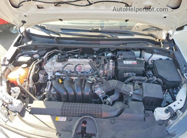 JTDEPRAE3LJ059154 2020 TOYOTA COROLLA White Widok wnętrza z tyłu