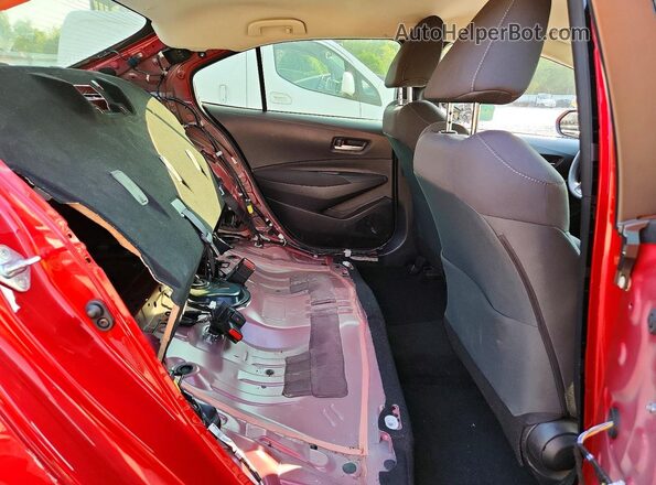 JTDEPRAE4LJ005927 2020 TOYOTA COROLLA Red Հետևի նստատեղերի տեսք