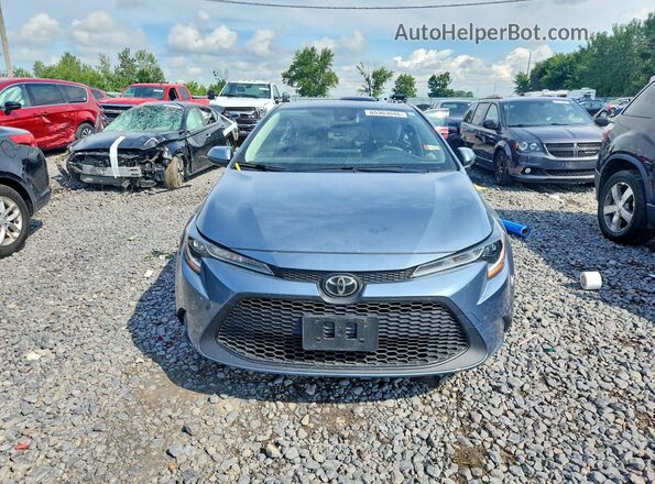 JTDEPRAE4LJ010884 2020 TOYOTA COROLLA Blue Front view