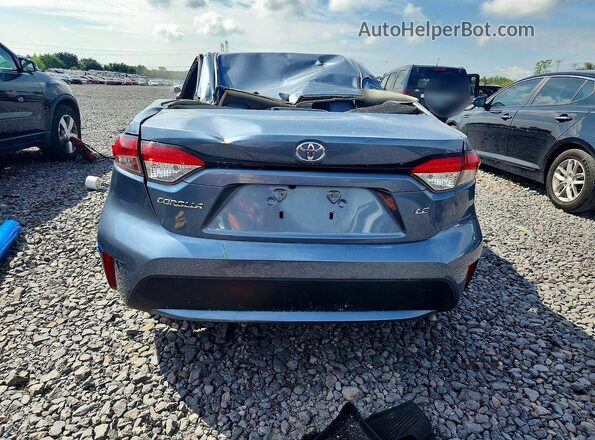 JTDEPRAE4LJ010884 2020 TOYOTA COROLLA Blue Rear view