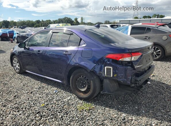 JTDEPRAE4LJ076903 2020 TOYOTA COROLLA Blue უკანა მარცხენა