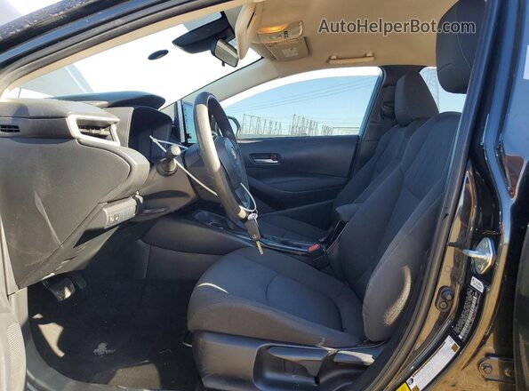 JTDEPRAE5LJ043134 2020 TOYOTA COROLLA Black Widok wnętrza z przodu