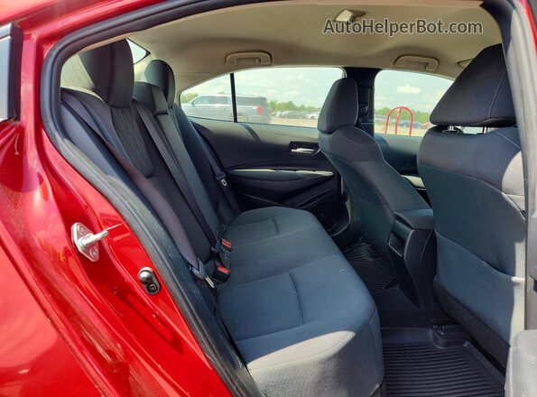 JTDEPRAE5LJ044333 2020 TOYOTA COROLLA Red Вид задніх сидінь