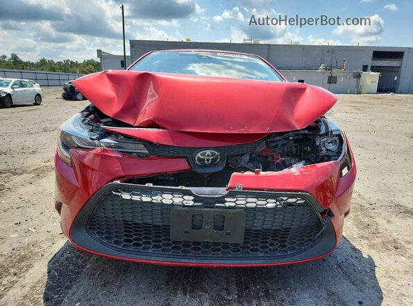 JTDEPRAE5LJ044333 2020 TOYOTA COROLLA Red Вид спереду