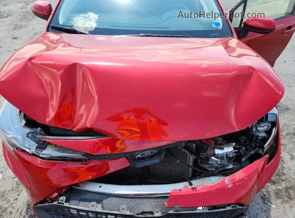 JTDEPRAE5LJ044333 2020 TOYOTA COROLLA Red Вид задньої частини салону