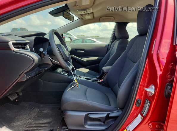JTDEPRAE5LJ044333 2020 TOYOTA COROLLA Red Вид салону спереду