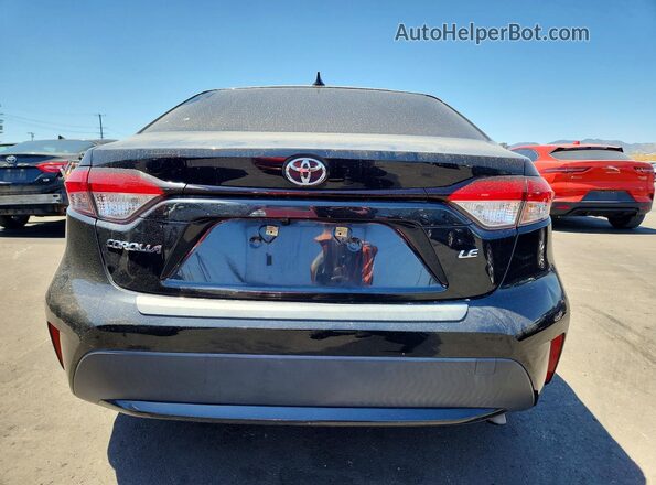 JTDEPRAE6LJ111750 2020 TOYOTA COROLLA Black Vista trasera