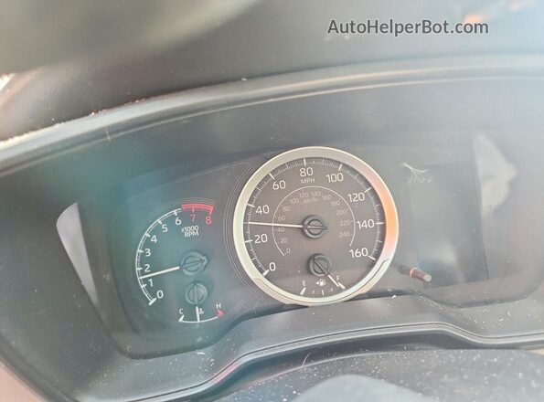 JTDEPRAE7LJ064826 2020 TOYOTA COROLLA Black Instrument cluster view
