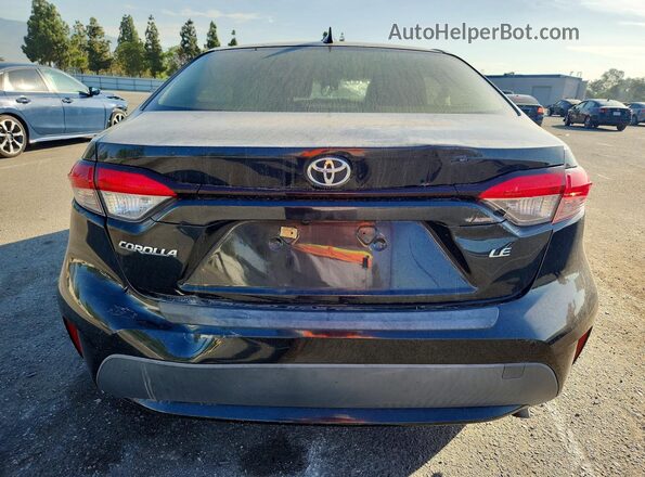 JTDEPRAE7LJ064826 2020 TOYOTA COROLLA Black Rear view