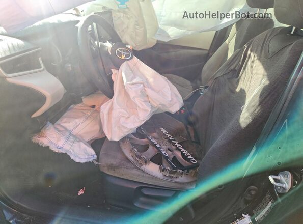 JTDEPRAE7LJ064826 2020 TOYOTA COROLLA Black Front interior view