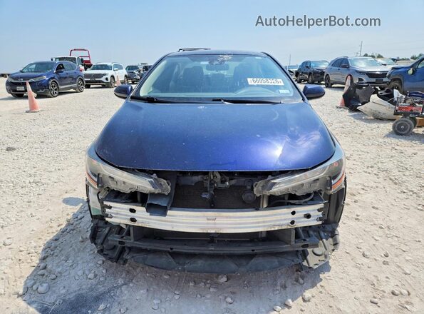 JTDEPRAE7LJ103298 2020 TOYOTA COROLLA Blue Front view