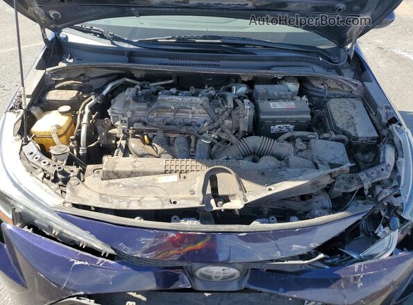 JTDEPRAE8LJ039966 2020 TOYOTA COROLLA Blue Սալոնի հետևի տեսք