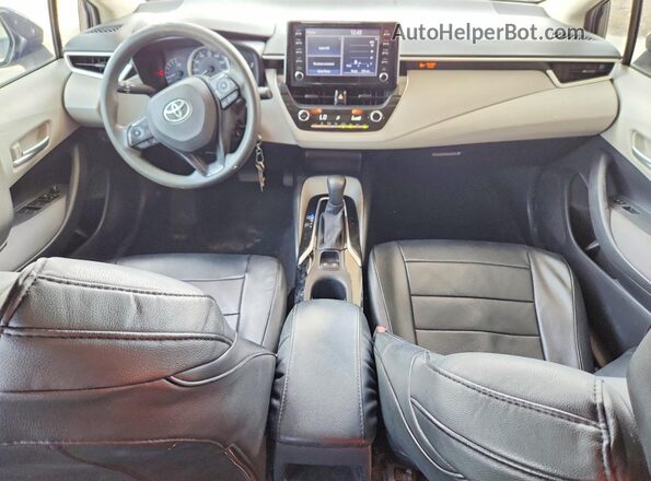 JTDEPRAEXLJ076923 2020 TOYOTA COROLLA Blue Vista del salpicadero