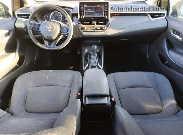JTDEPRAEXLJ089042 2020 TOYOTA COROLLA Черный Вид панели приборов