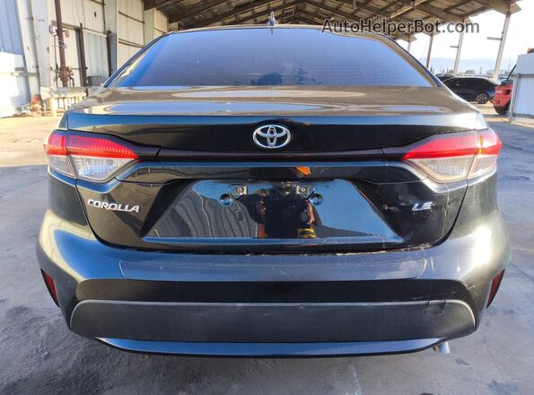 JTDEPRAEXLJ089042 2020 TOYOTA COROLLA Черный Вид сзади