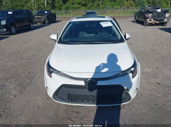 JTDHPMAE4MJ135661 2021 TOYOTA COROLLA White ხელსაწყოთა პანელის ხედი