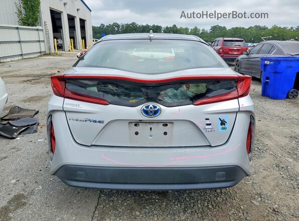 JTDKAMFP0N3203719 2022 TOYOTA PRIUS Silver Rear view