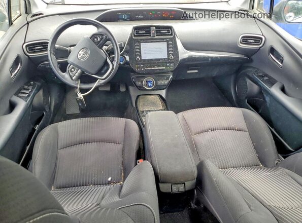 JTDKAMFP0N3203719 2022 TOYOTA PRIUS Silver Dashboard view