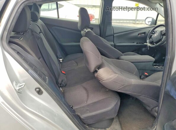 JTDKAMFP0N3203719 2022 TOYOTA PRIUS Silver Rear seats view