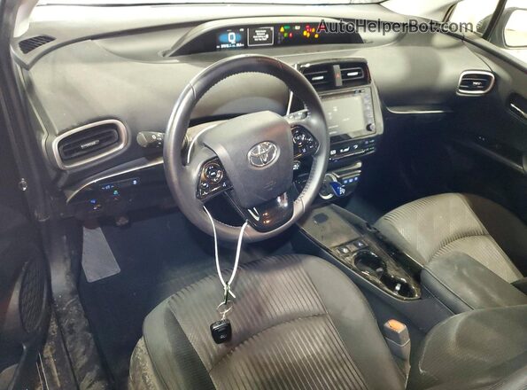 JTDKAMFP2N3220506 2022 TOYOTA PRIUS Gray Widok deski rozdzielczej