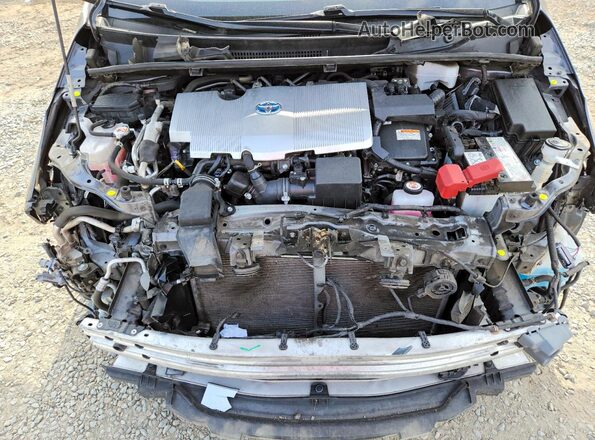 JTDKAMFP2N3224779 2022 TOYOTA PRIUS Gray Вид задньої частини салону