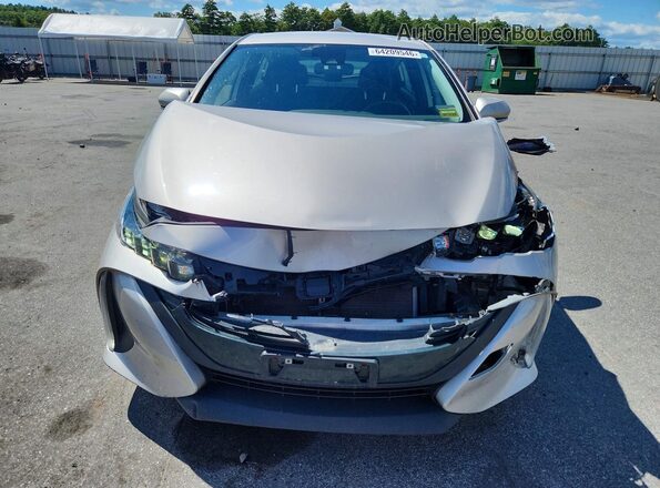 JTDKAMFP3M3180791 2021 TOYOTA PRIUS Серебряный Вид спереди