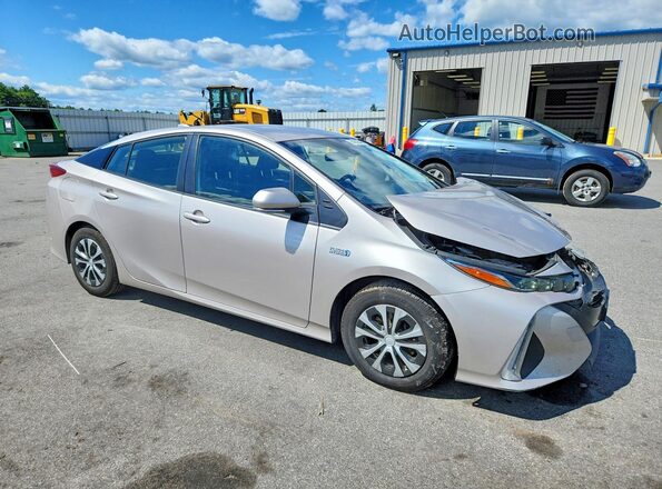 JTDKAMFP3M3180791 2021 TOYOTA PRIUS Серебряный Передняя правая четверть