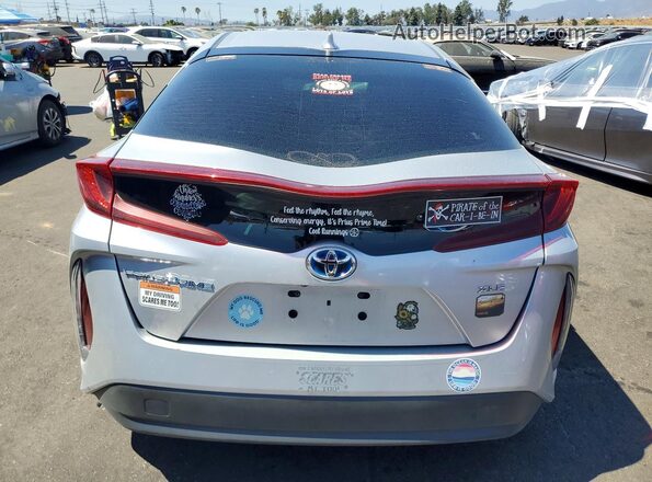 JTDKAMFP6M3182471 2021 TOYOTA PRIUS Silver Հետևի տեսք