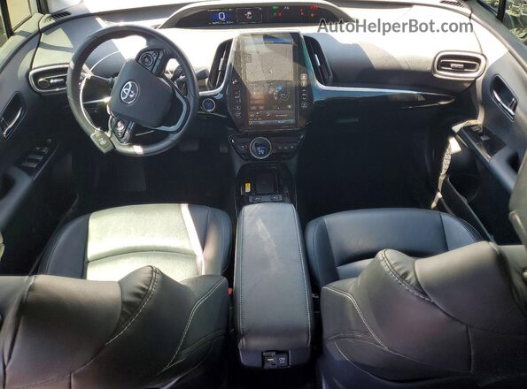 JTDKAMFP6M3182471 2021 TOYOTA PRIUS Silver Առջևի վահանակի տեսք