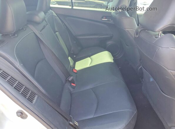 JTDKAMFP6M3182471 2021 TOYOTA PRIUS Silver Հետևի նստատեղերի տեսք