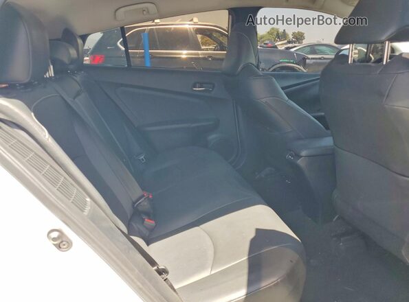 JTDKAMFP8M3189129 2021 TOYOTA PRIUS White უკანა სავარძლების ხედი