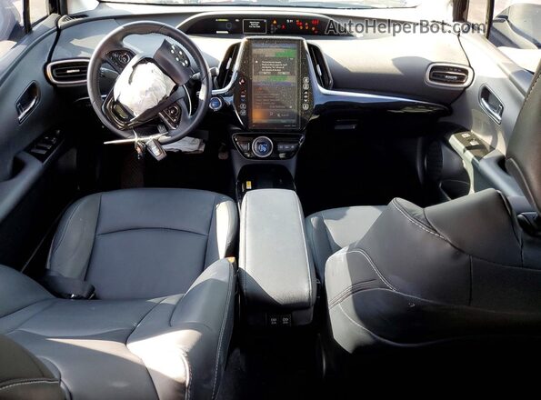JTDKAMFP8N3203922 2022 TOYOTA PRIUS Black Առջևի վահանակի տեսք