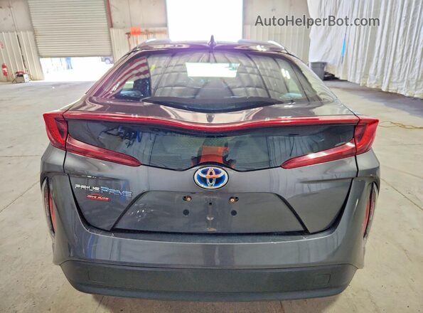 JTDKAMFP9M3194694 2021 TOYOTA PRIUS Gray Հետևի տեսք
