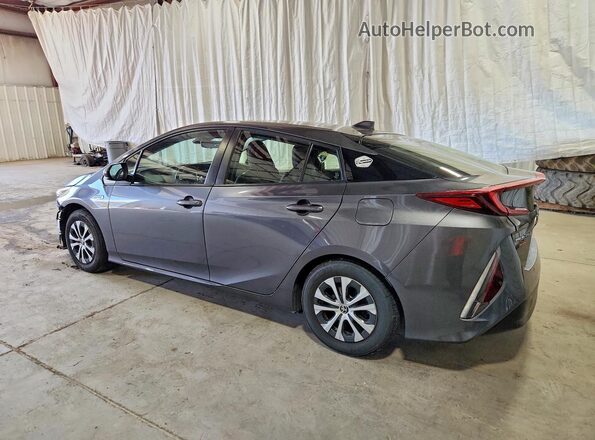 JTDKAMFP9M3194694 2021 TOYOTA PRIUS Gray Հետևի ձախ