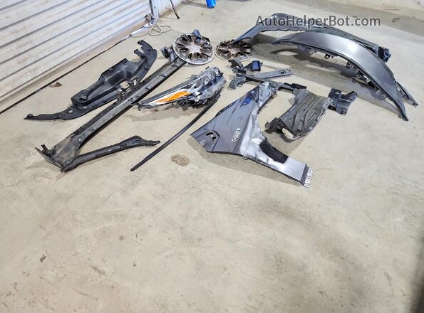 JTDKAMFP9M3194694 2021 TOYOTA PRIUS Gray Շարժիչի բաժամունքի տեսք