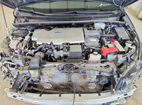 JTDKAMFP9M3194694 2021 TOYOTA PRIUS Gray Սալոնի հետևի տեսք