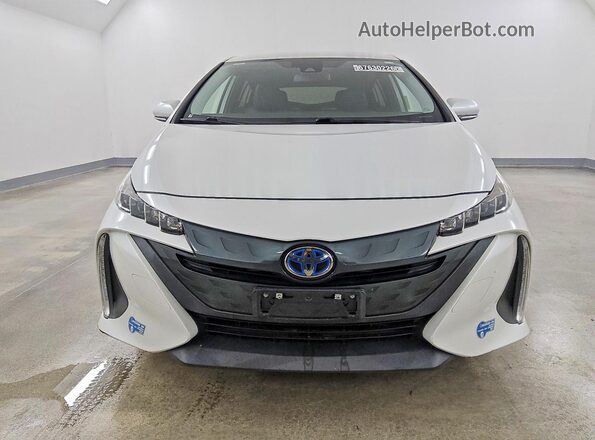 JTDKAMFP9M3196235 2021 TOYOTA PRIUS White წინა ხედი