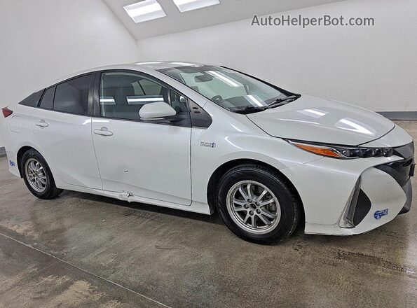 JTDKAMFP9M3196235 2021 TOYOTA PRIUS White წინა მარჯვენა