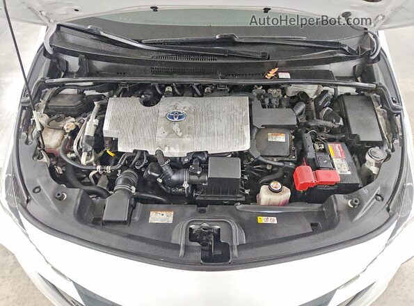 JTDKAMFP9M3196235 2021 TOYOTA PRIUS White უკანა სალონის ხედი