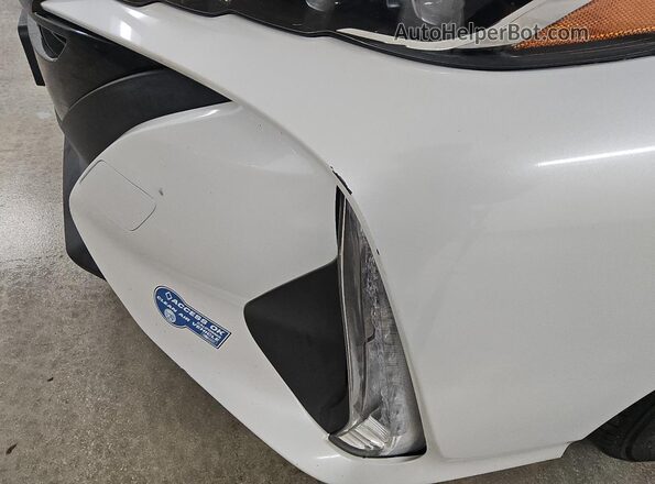 JTDKAMFP9M3196235 2021 TOYOTA PRIUS White 